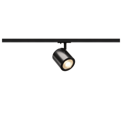SLV Belgium Enola_c LED spot voor 1-fase HV track systeem 3000K zwart 35° incl 1F adap 1000711