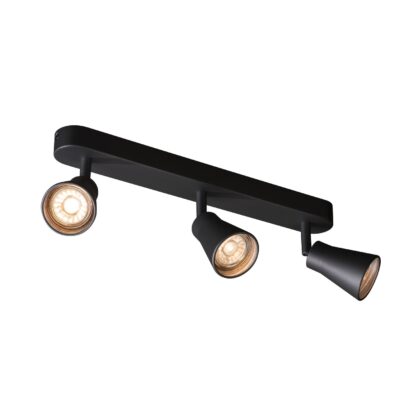SLV Belgium Avo CW Triple indoor wand/plafond QPAR51 zwart max. 50W 1000892