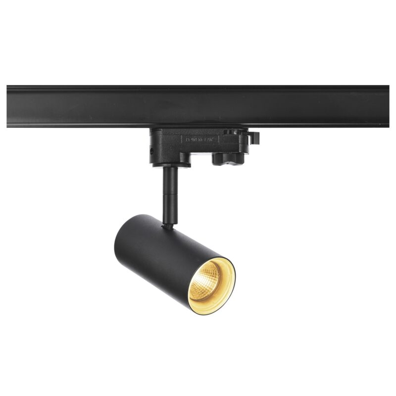 SLV Belgium Noblo SPOT zwart 2700K 36° incl. 3-fasen adapter 1001865