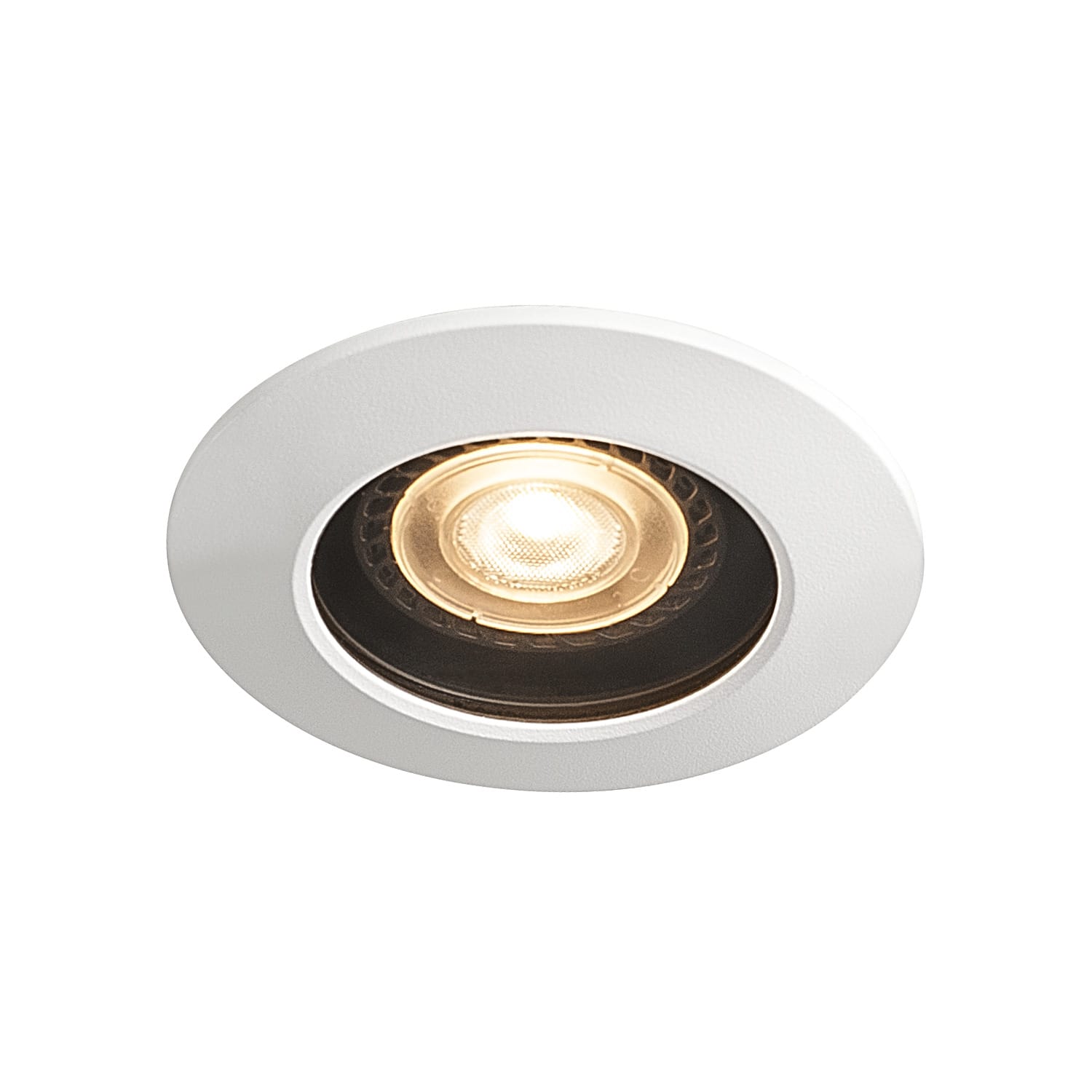 SLV Belgium Varu QPAR51 DL outdoor plafondinbouwlamp zwart/wit IP20/65 1001931