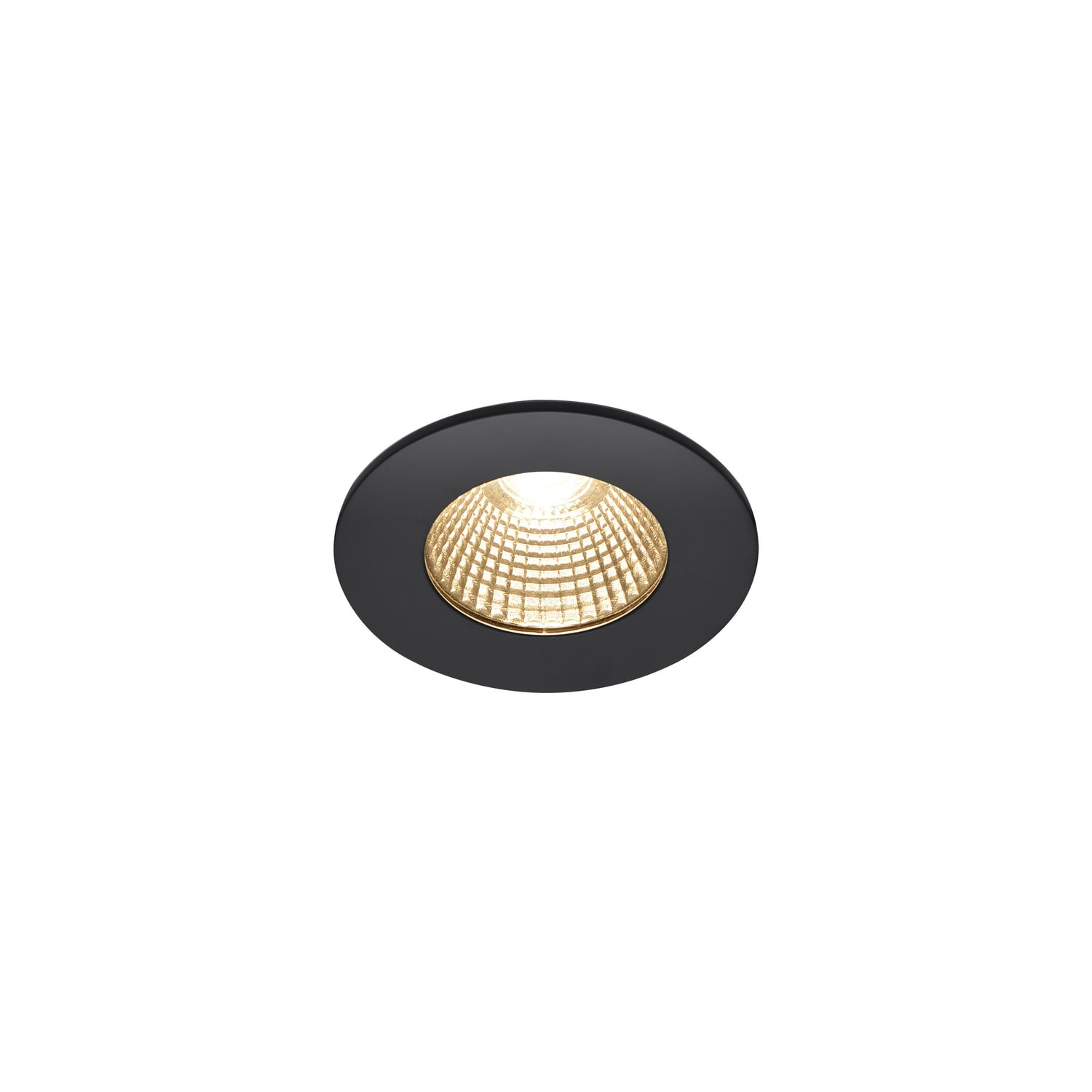 SLV Belgium Patta-I LED outdoor plafondinbouwlamp rond DL IP65 zwart 1800-3000K 1002098
