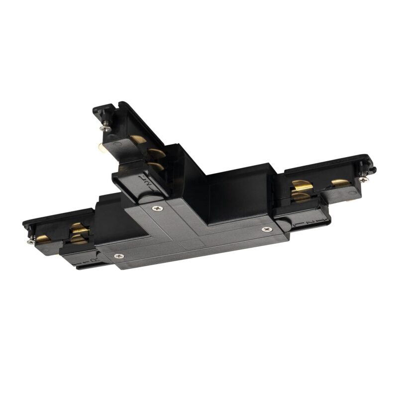 SLV Belgium S-track DALI T-verbinder aarde links zwart 1002652