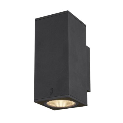 SLV Belgium Enola square up/down M outdoor LED wandarmatuur antraciet 1003419