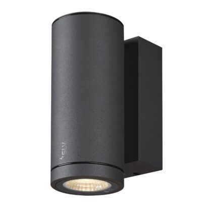 SLV Belgium Enola round S single outdoor LED wandarmatuur antraciet 1003422