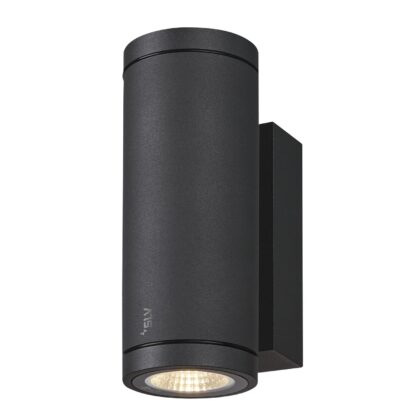 SLV Belgium Enola round up/down S outdoor LED wandarmatuur antraciet 1003424
