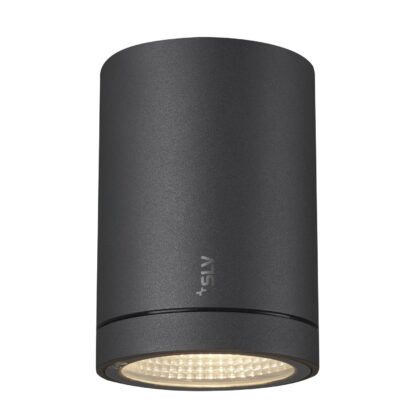 SLV Belgium Enola round S outdoor LED plafondarmatuur antraciet 1003426