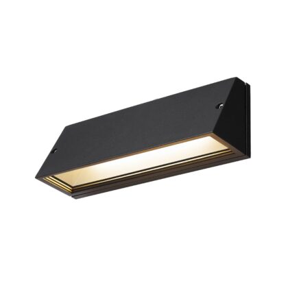 SLV Belgium Pema® WL outdoor LED wandarmatuur zwart CCT Switch 3000/4000K 1003453