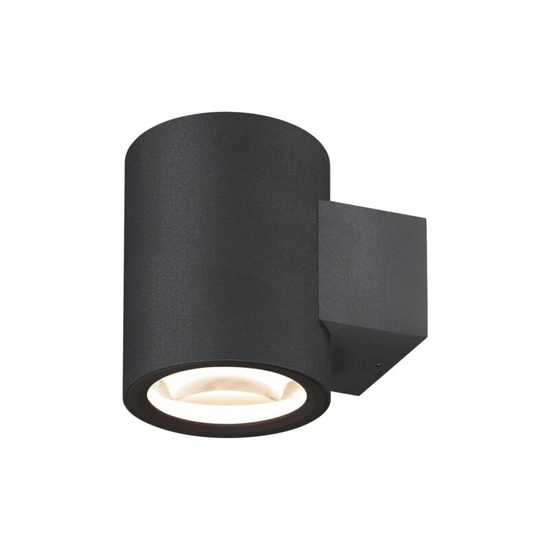 SLV Belgium Oculus UP/DOWN WL LED wandopbouw zwart 2000-3000K 1004670