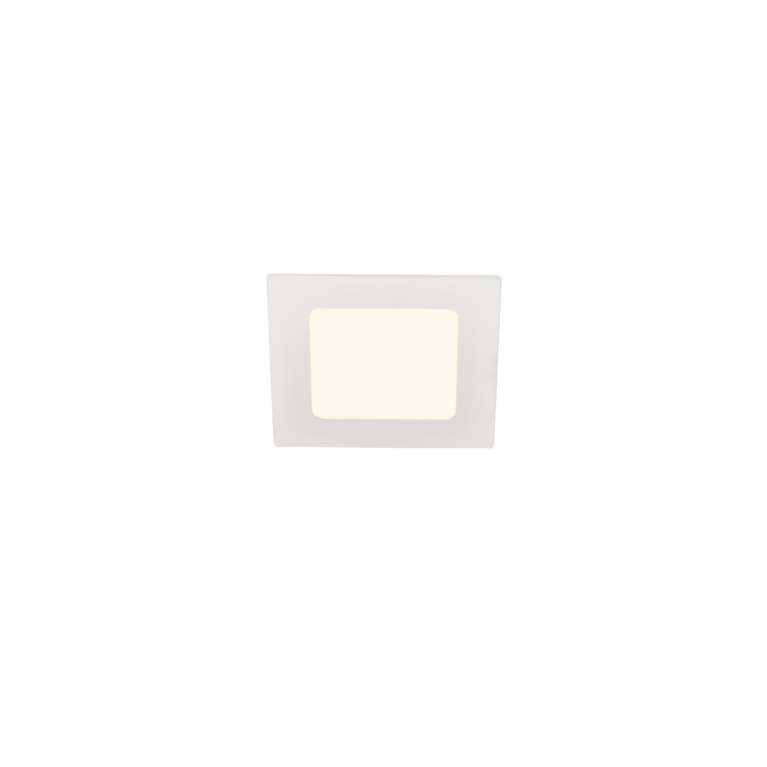 SLV Belgium Senser 12 DL LED plafondinbouwlamp hoekig wit 4000K 1004697