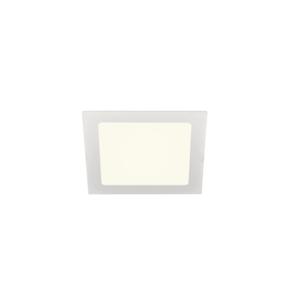 SLV Belgium Senser 18 DL LED plafondinbouwlamp hoekig wit 4000K 1004698