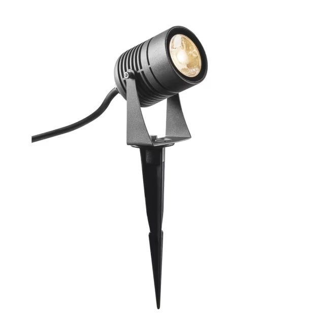 SLV Belgium LED Spike antraciet 3000K promo 4+1 gratis + thermo mug to go 1011597