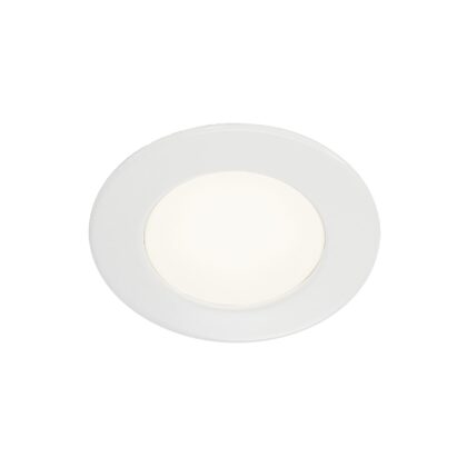 SLV Belgium DL 126 inbouwspot rond wit Led 3W warm wit 12V 112221