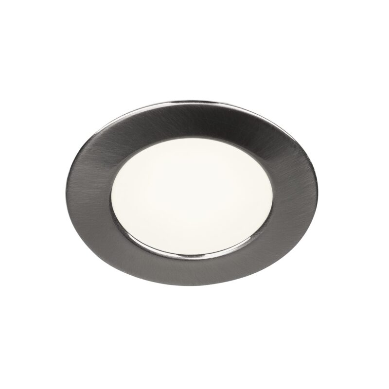 SLV Belgium Downlight DL 126 LED rond metaal geborsteld 2