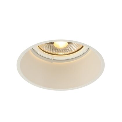 SLV Belgium HORN-T plafondinbouw QPAR111/GU10 75W staal wit 113171