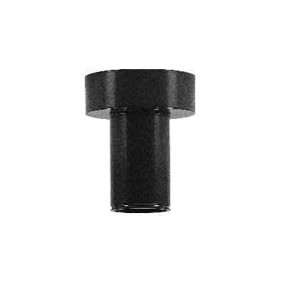 SLV Belgium Fitu plafondopbouw E27 A60 230V 60W 10x8cm zwart 132640