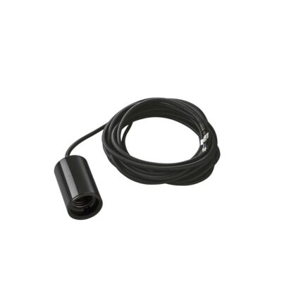 SLV Belgium Fitu pendel E27 A60 230V 60W 5m zwart 132690