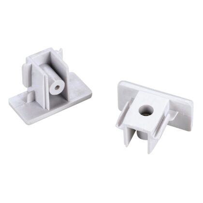 SLV Belgium Eindstuk 1-Fase HV-rail wit 2stuks 143131