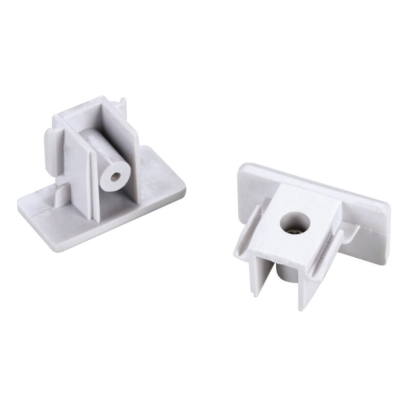 SLV Belgium Eindstuk 1-Fase HV-rail wit 2stuks 143131