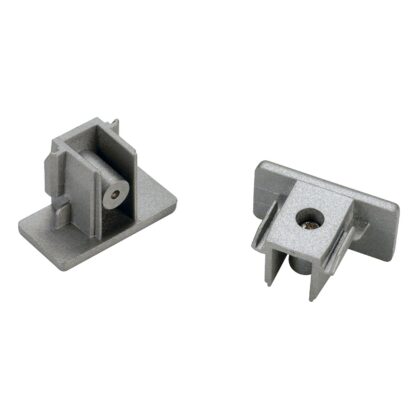 SLV Belgium Eindstuk 1-Fase HV-rail zilver grijs 143132