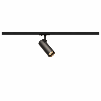 SLV Belgium Helia 50 LED spot voor 1-fase HV track systeem 3000K zwart 35° incl 1F adap 143580