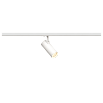 SLV Belgium Helia 50 LED spot voor 1-fase HV track systeem 3000K wit 35° incl 1F adap 143581