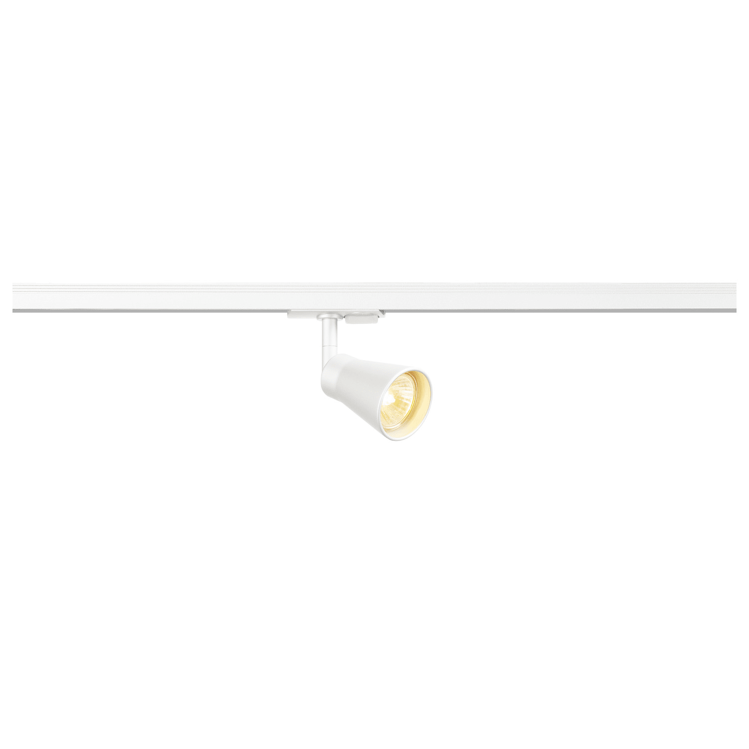 SLV Belgium AVO railspot QPAR51/GU10 50W staal rond diam.6cm wit incl. 1F.-adapter 144201