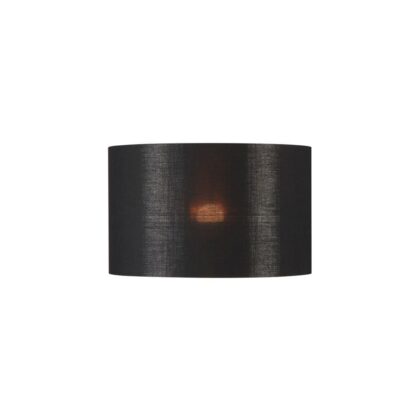 SLV Belgium FENDA lampenkap rond Ø 45cm zwart/koper textiel 156122