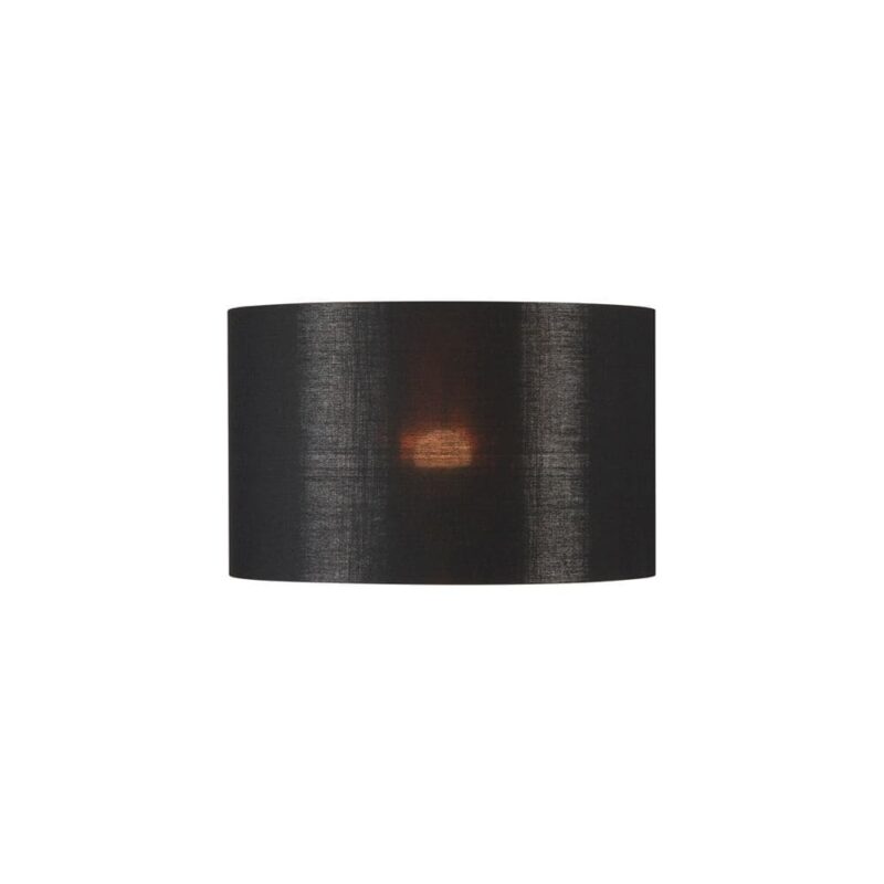 SLV Belgium FENDA lampenkap rond Ø 45cm zwart/koper textiel 156122