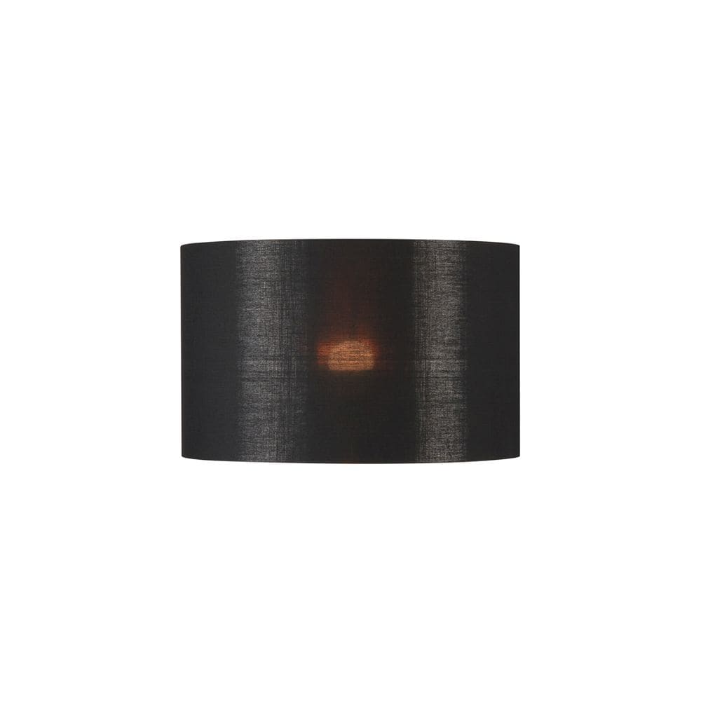 SLV Belgium FENDA lampenkap rond Ø 45cm zwart/koper textiel 156122