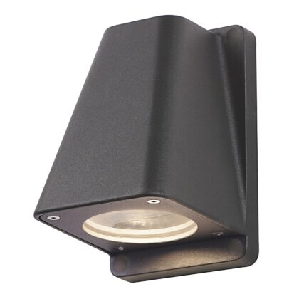 SLV Belgium Wallyx GU10 wandlicht 50W of spaarlamp 9W of PowerLED 5W 230V anthraciet 227195