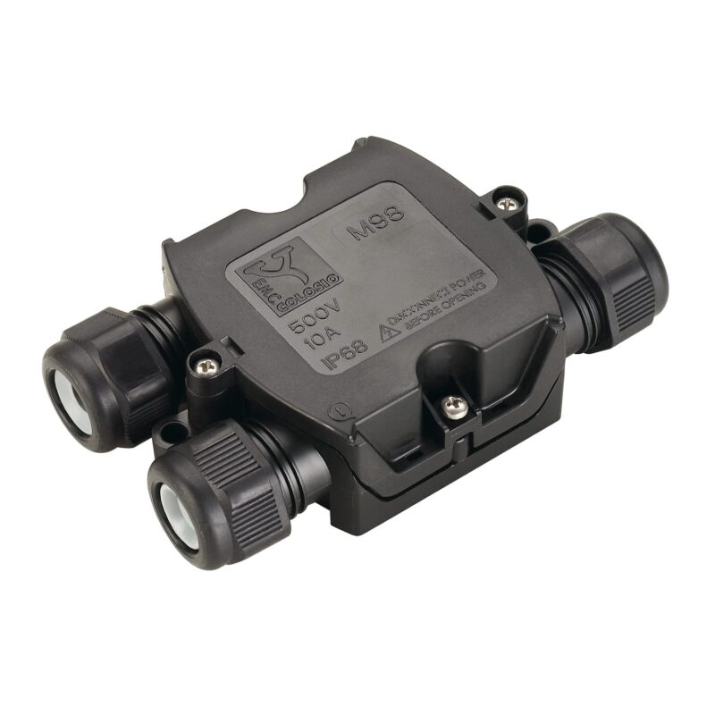 SLV Belgium Verbindingsbox voor kabels IP68 3x kabels D=6-11mm 228726