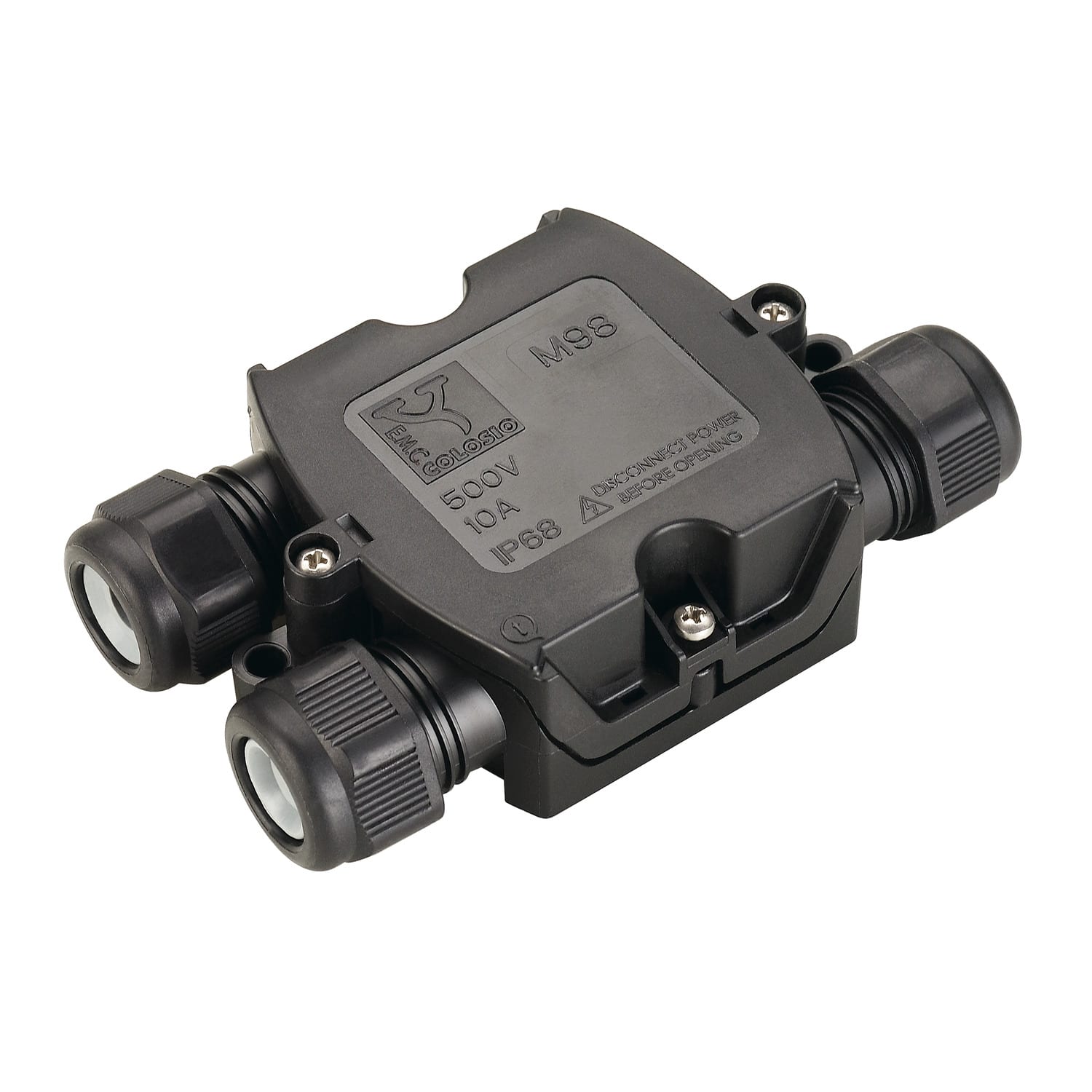 SLV Belgium Verbindingsbox voor kabels IP68 3x kabels D=6-11mm 228726