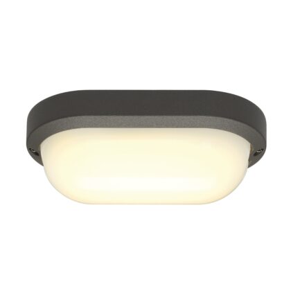 SLV Belgium Terang 2 opbouw LED 11W 680lm 3000K antraciet IP44 229935