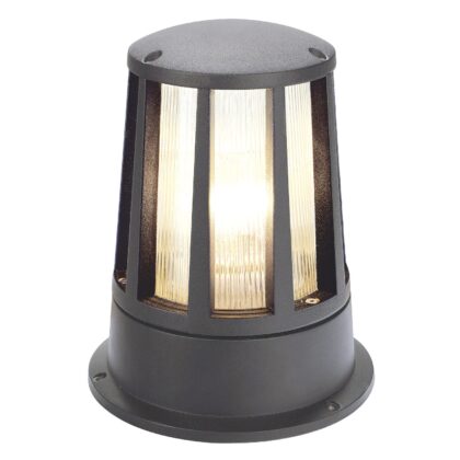 SLV Belgium Cone tuinpaaltje 1x100W E27 230V D19xH24cm antraciet IP54 230435