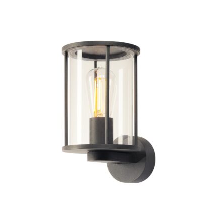 SLV Belgium PHOTONIA wandopbouw A60/E27 60W alu/glas IP55 rond antraciet 232045