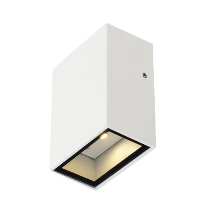SLV Belgium QUAD 1 wandlamp wit LED 1x3W warmwit 232461
