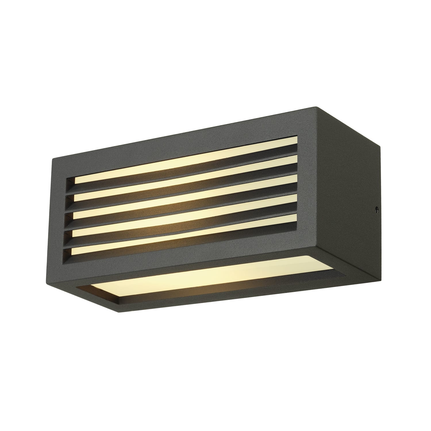 SLV Belgium BOX-L E27 wandlamp anthraciet E27 max. 18W 232495