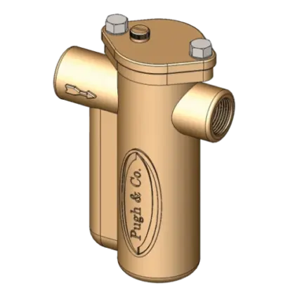 Pugh Micromet 75 polyfosfaat doseerapparaat FF 3/4 x 3/4 - brons SMI011