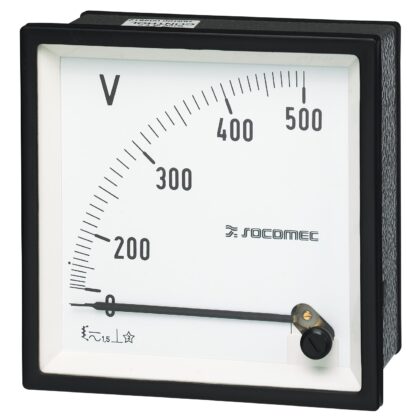SOCOMEC Voltmeter d96a90-v 500v 192G1207