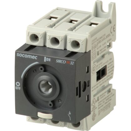 SOCOMEC Schakelaars-scheiders 3p 32A modulaire