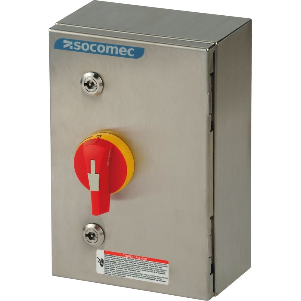 SOCOMEC INOX KAST LBS 3PN 32/100A IP65 S01N 304 SIRCO M 30328003