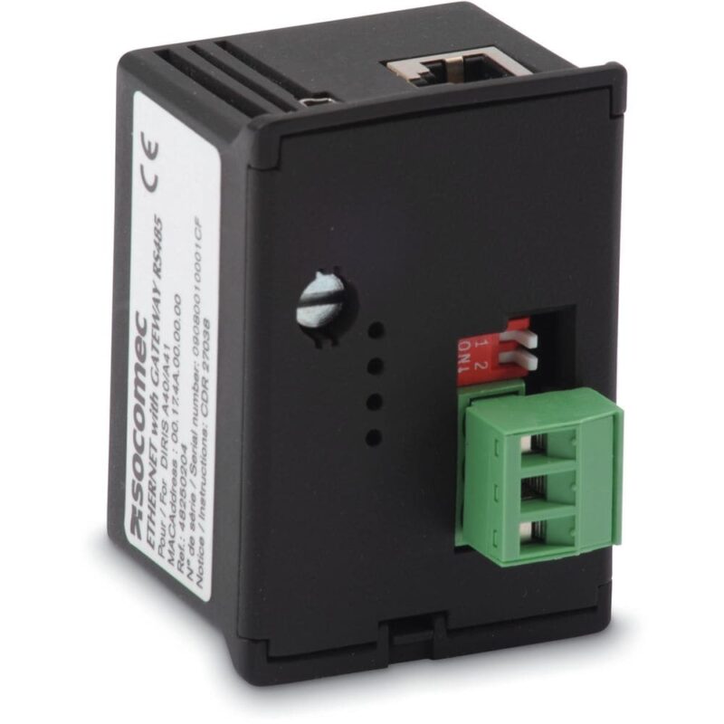SOCOMEC Module Communicatie via Ethernet / interface RS485 Modbus voor Diris A40/A41/A6 48250204