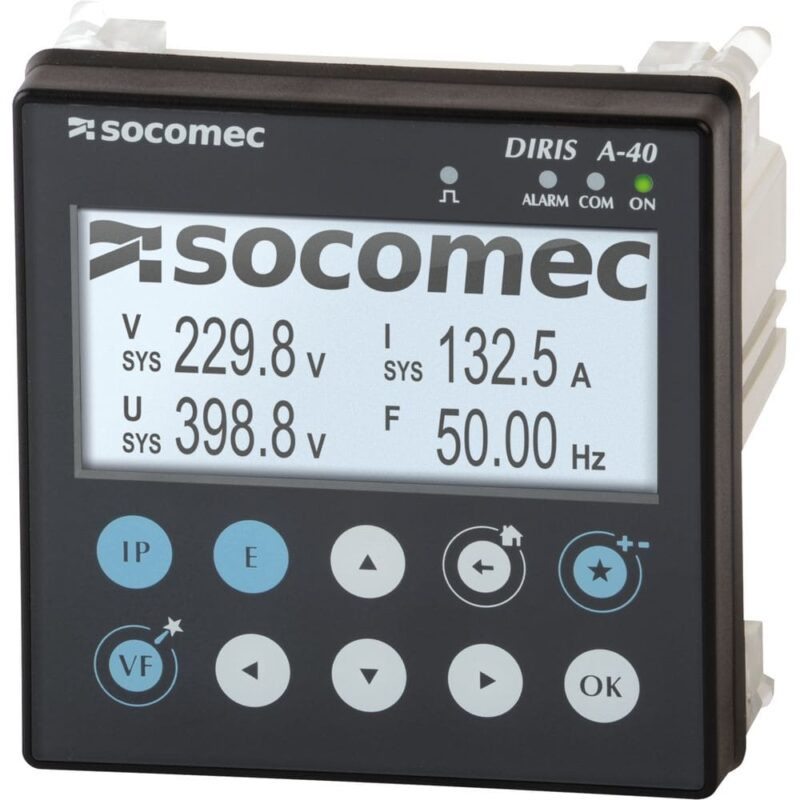 SOCOMEC DIRIS A40 ETHERN MODBUS 3I 2O 48250501