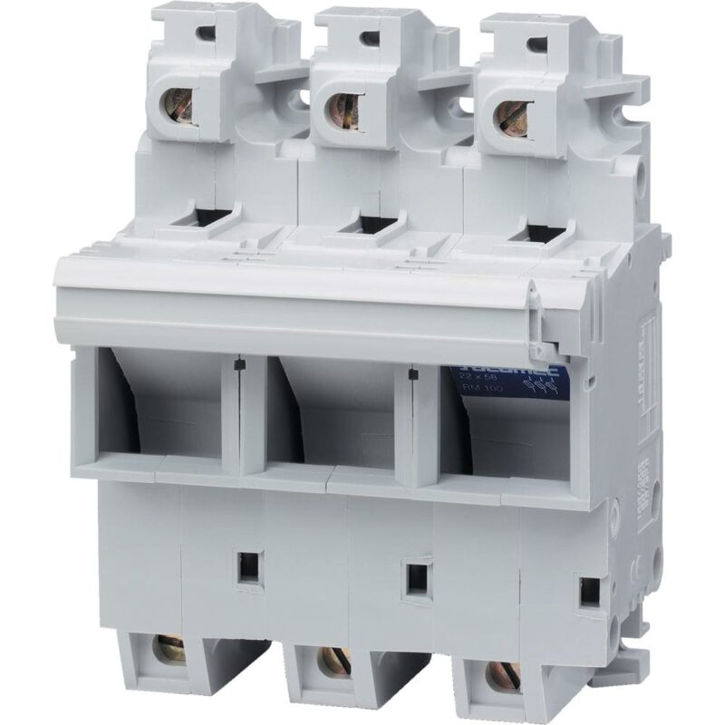 SOCOMEC Modulaire zekeringscheider 3P 100A voor cylindrische zekering 22x58. RM 57035003