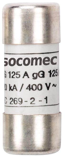 SOCOMEC Hov zekering 10-38 gg/g1 2a 500v . 60120002