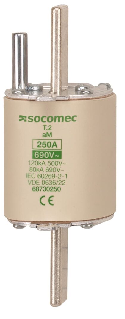 SOCOMEC Hov zekering gr. 2 e am 500a 415v met slagpin 68730500