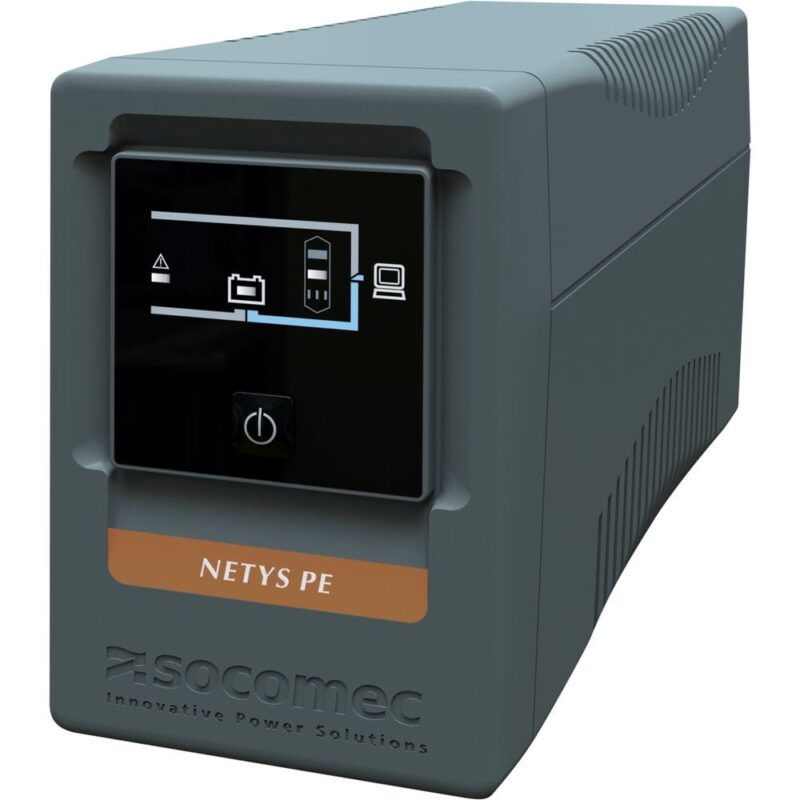 SOCOMEC Vrijstaande UPS 600VA/360W Line Interactive met Automatic Voltage regulator