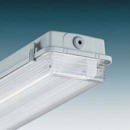 SODIREP PEP (Eteco) opbouw armatuur TL 2x58W EVG plexi polycarbonaat - IP65 IK07 10012462