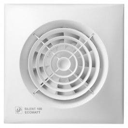 SOLER EN PALAU Badkamerventilator - kit: SILENT-100 CRZ 12V DESIGN ECOWATT + CT 12/16 5210615000