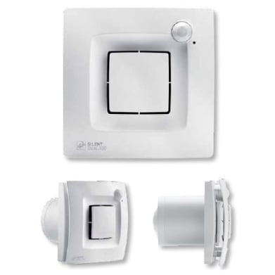 SOLER EN PALAU Toilet/badkamerventilator SILENT DUAL 100 (220-240V 50HZ) RE 5210640600